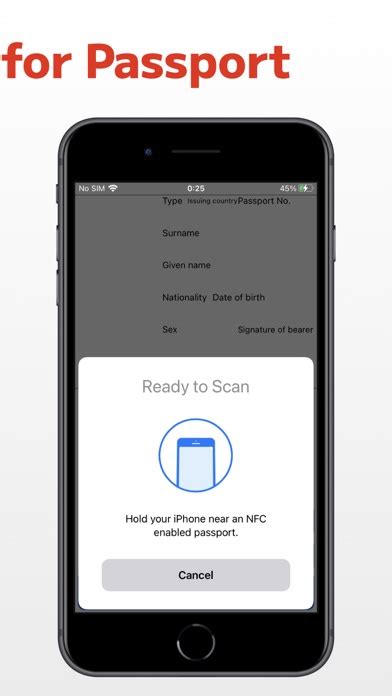 ios nfc passport reader|is philippine passport nfc enabled.